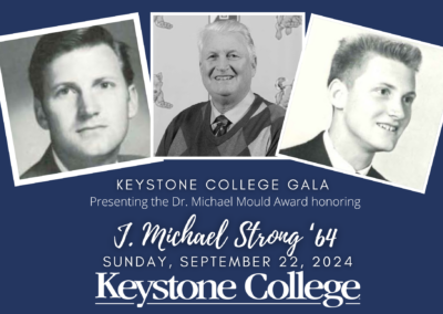 Keystone College to honor Mike Strong at Mould Award Gala