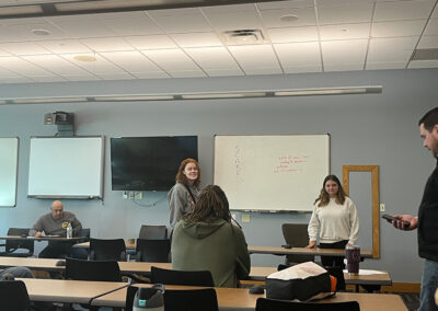 Criminal Justice/Psychology students participate in Crisis Intervention Training