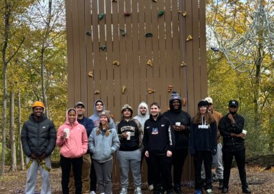 Sport and Recreation Management students tour outdoor locations